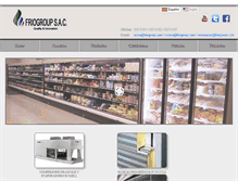 Tablet Screenshot of friogroup.com